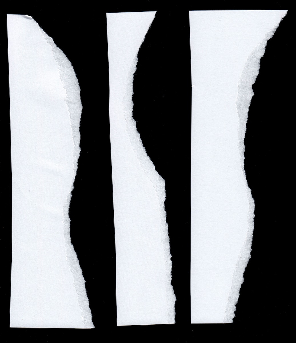 white and black line illustration